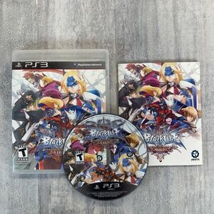 BlazBlue: Chrono Phantasma Sony PlayStation 3 PS3 Game Complete w/ Manual Tested